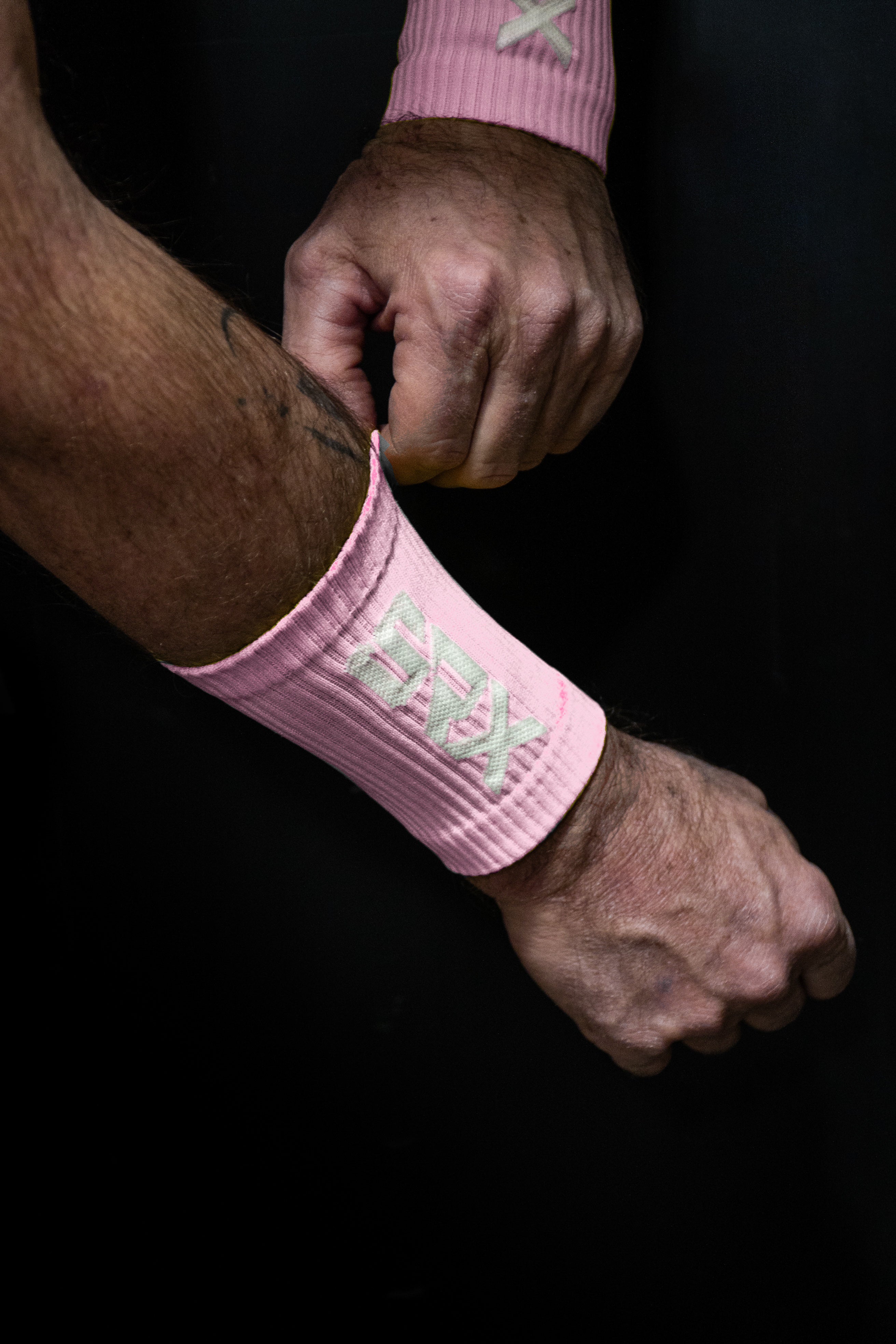 WRIST BANDS TANGERINE ORANGE