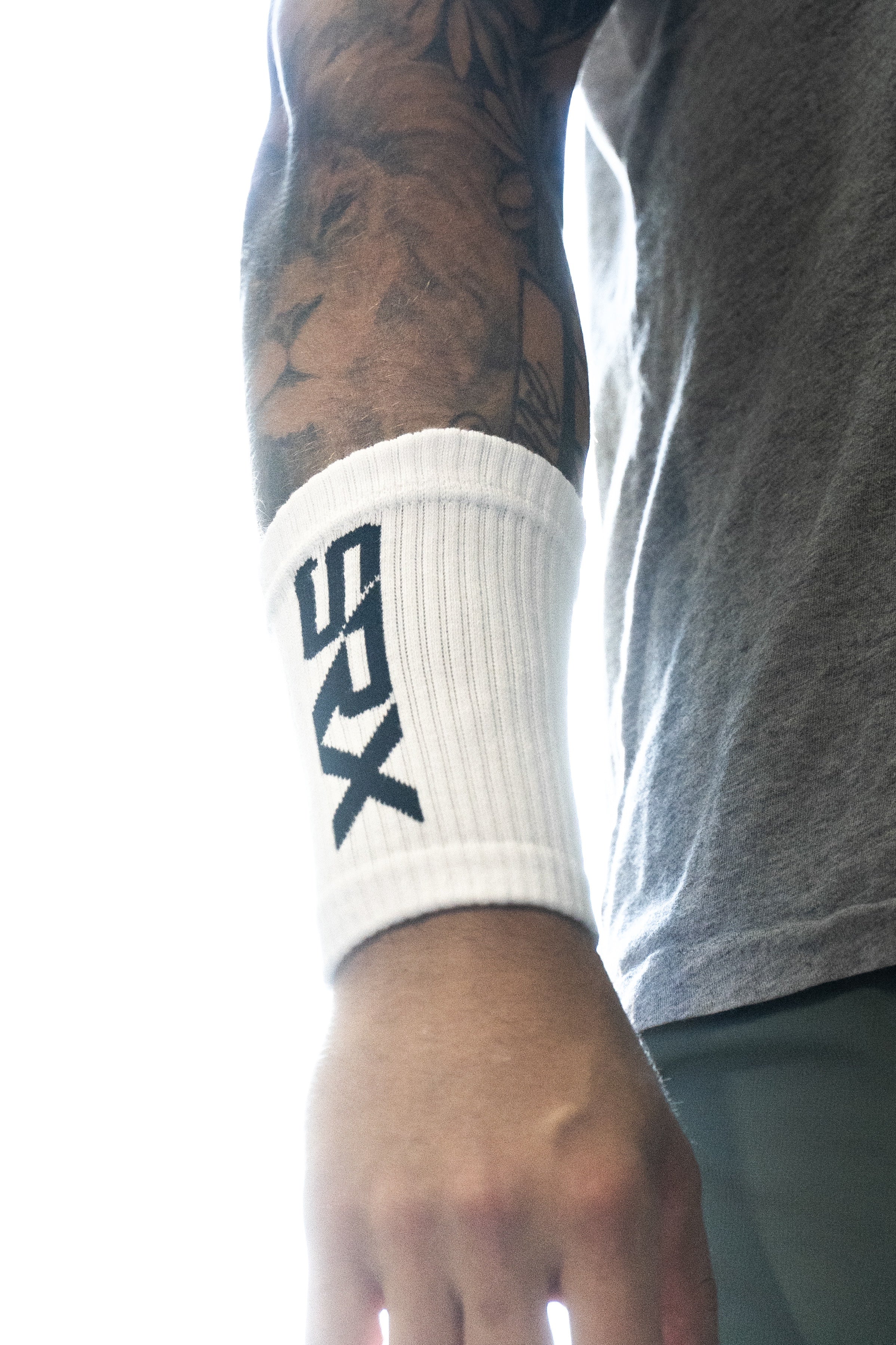 WRIST BANDS - HEATHER GREY